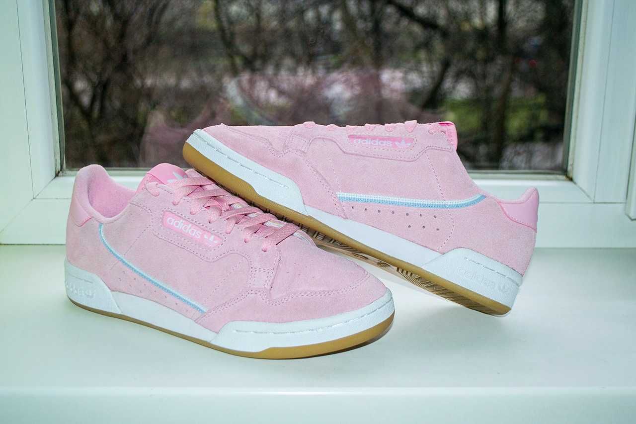 ‼️кросівки Adidas Continental 80 W originals g27720 pink 38 р оригінал