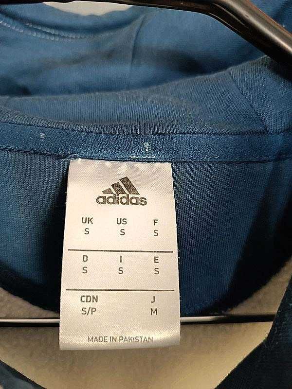 Adidas markowa bawełniana bluza roz S