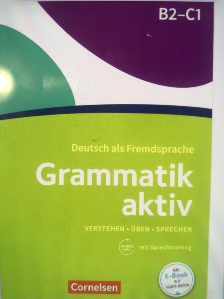 Grammatik Aktiv A1-B1,B1+,B2-C1
