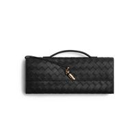 Сумка Bottega Veneta Long Clutch Andiamo With Handle Black