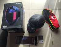NOWY Kask LS2 FF811 Vector Czarny Matt Włókno Blenda Pinlock rozm. L