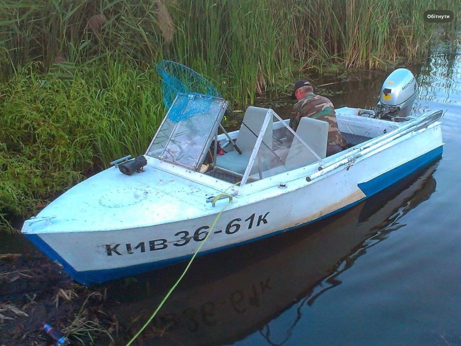 Продам Моторний човен МКМ, двигун Хонда, лафет