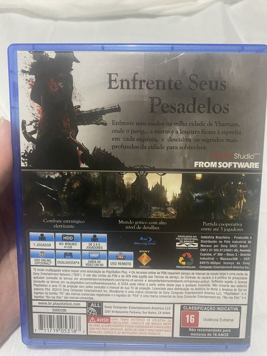 Bloodborne ps4 pt-pt