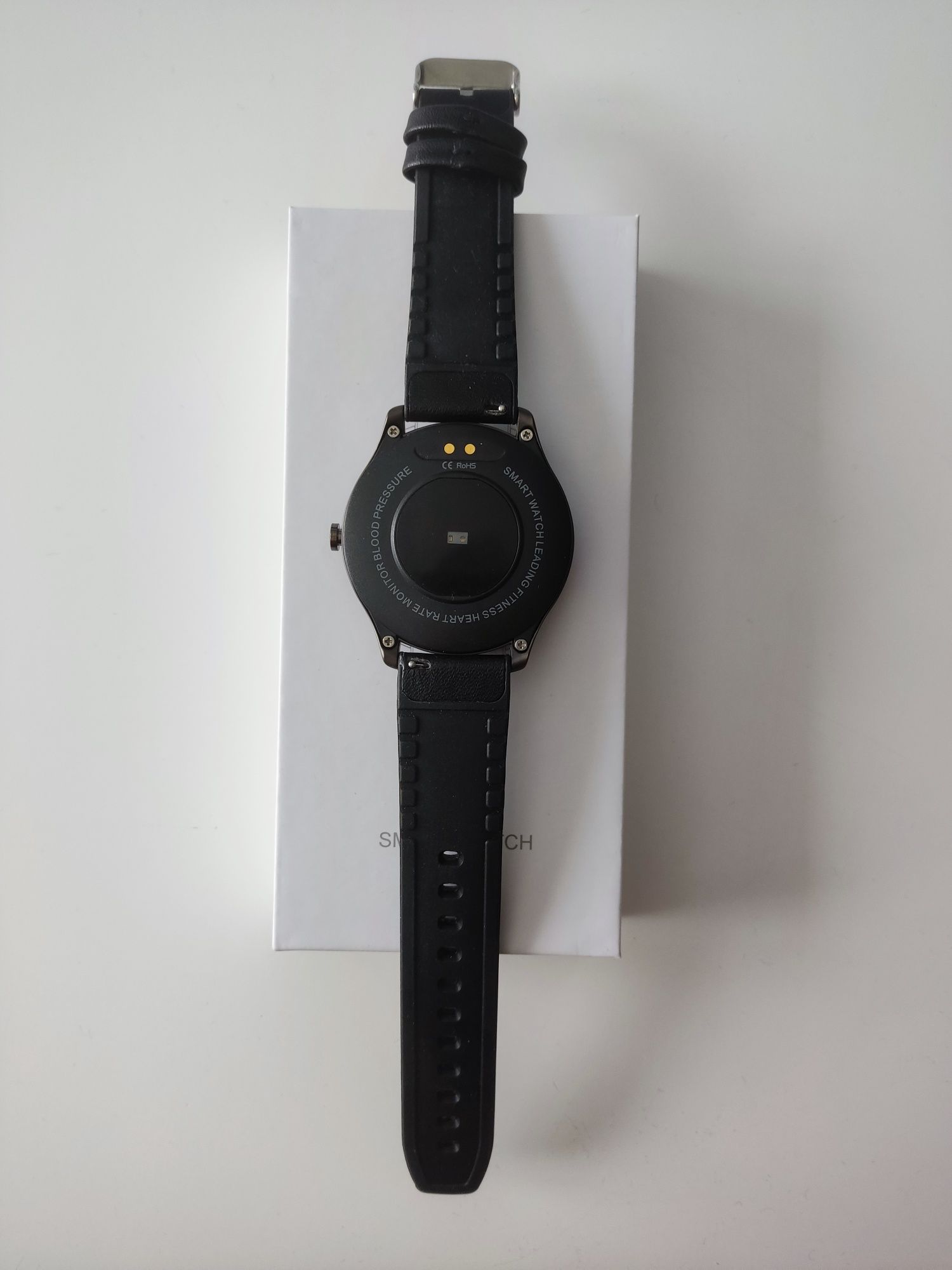 NOWY smartwatch zegarek ciśnieniomierz EKG powiadomienia MENU PL