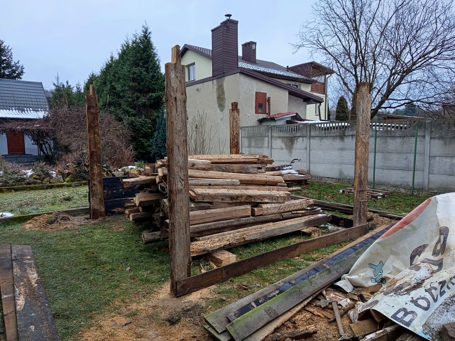 Stare belki na opał opałowe pozyskiwane z domów suche do pieca 250 zł