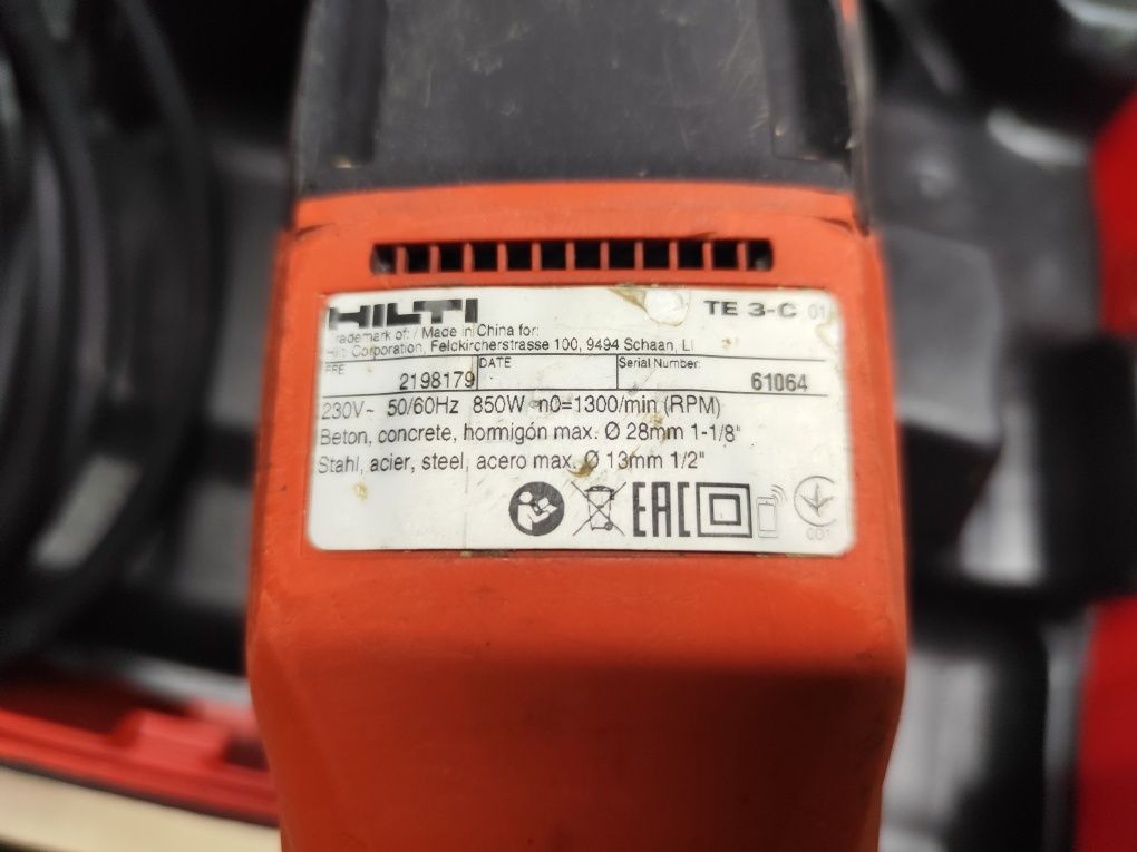 Hilti TE3 -C перфоратор Хілті оригінал