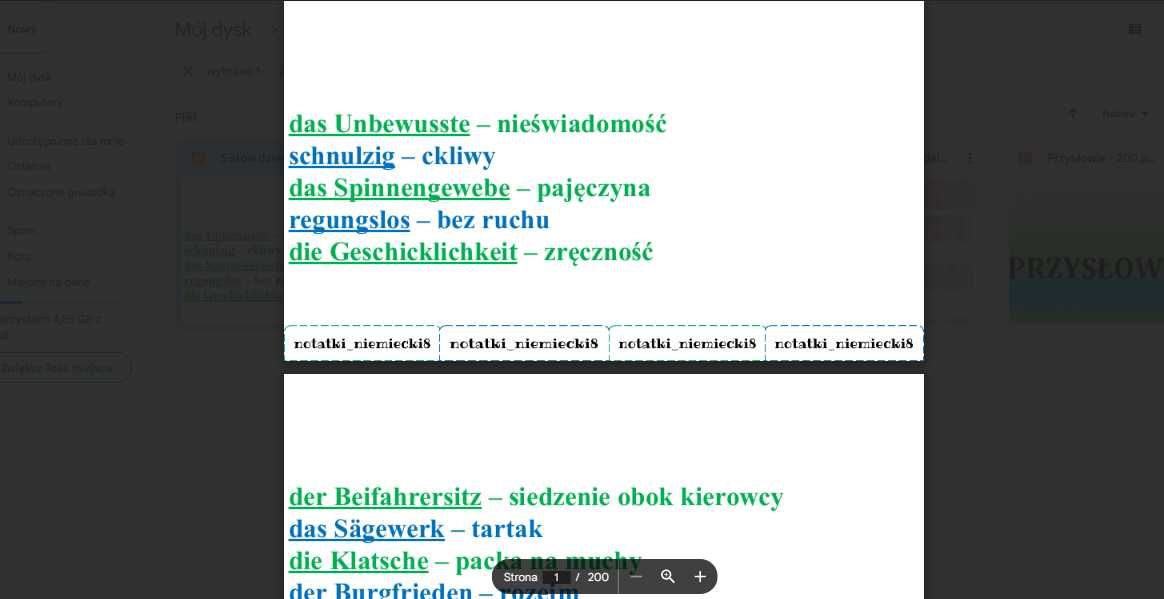 Notatki język niemiecki nauka języka/matura niemiecki materiały język.