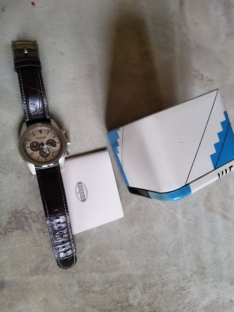 Fossil męski chronograf