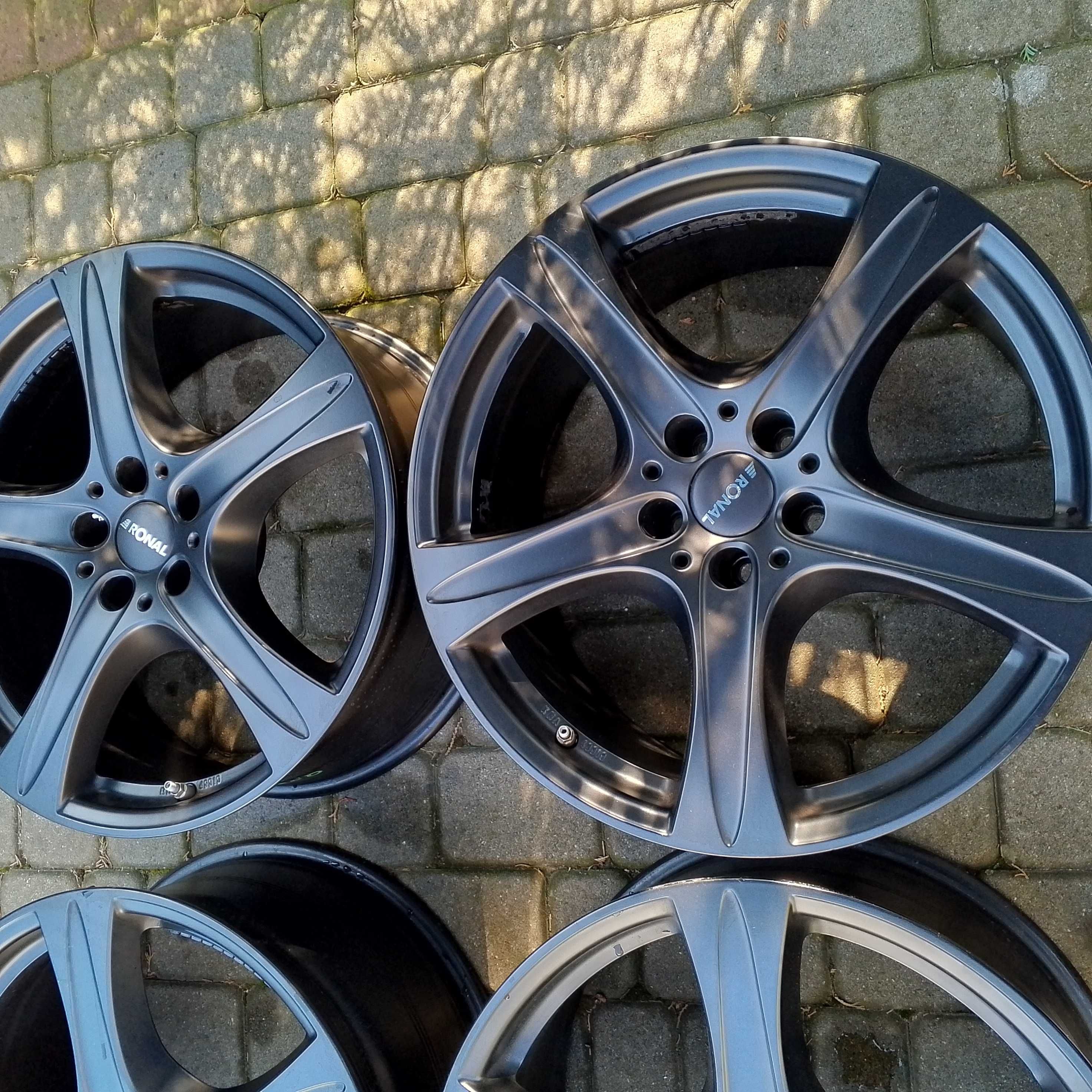 alufelgi jak NOWE Ronal  z czujnikami 4szt. 19 cali Mercedes ,VW,Audi