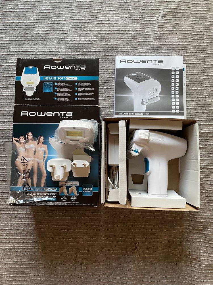 Rowenta Instant Soft Compact - Depiladora a laser