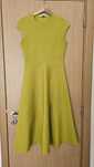 Vestido Verde Pistacho adolfo Dominguez