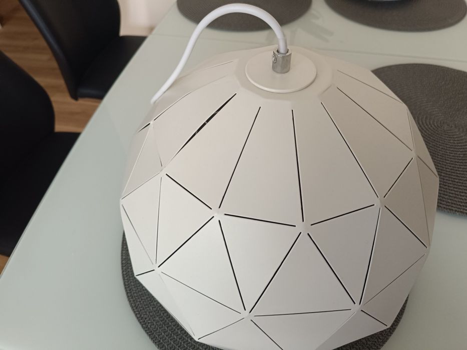 Lampa wisząca metalowa