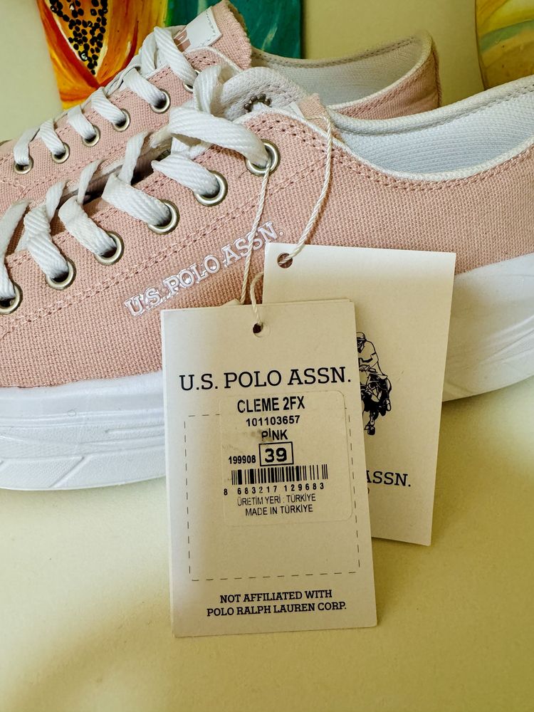 Кеди кросівки U.S. Polo Assn. 39 розмір