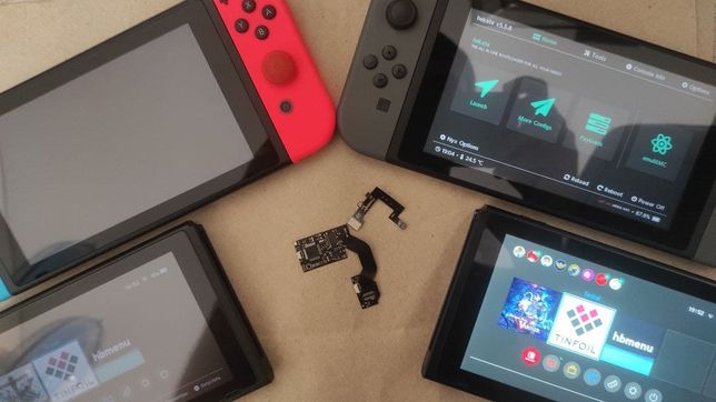 Прошивка Nintendo Switch (oled, lite), ремонт NS