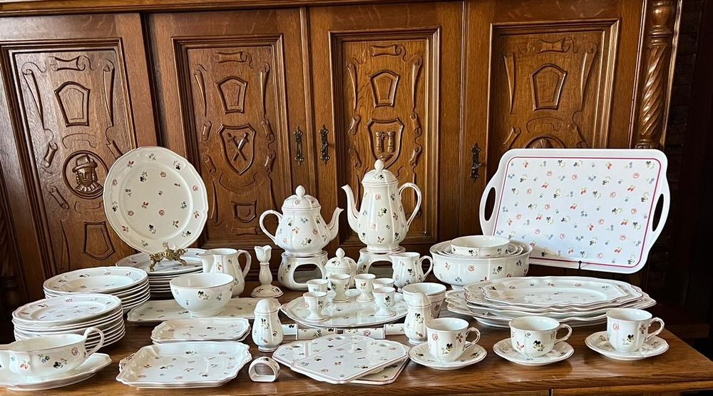 Німецький сервіз Villeroy&Boch Petit Fluer. 100 предметів. Поштучно