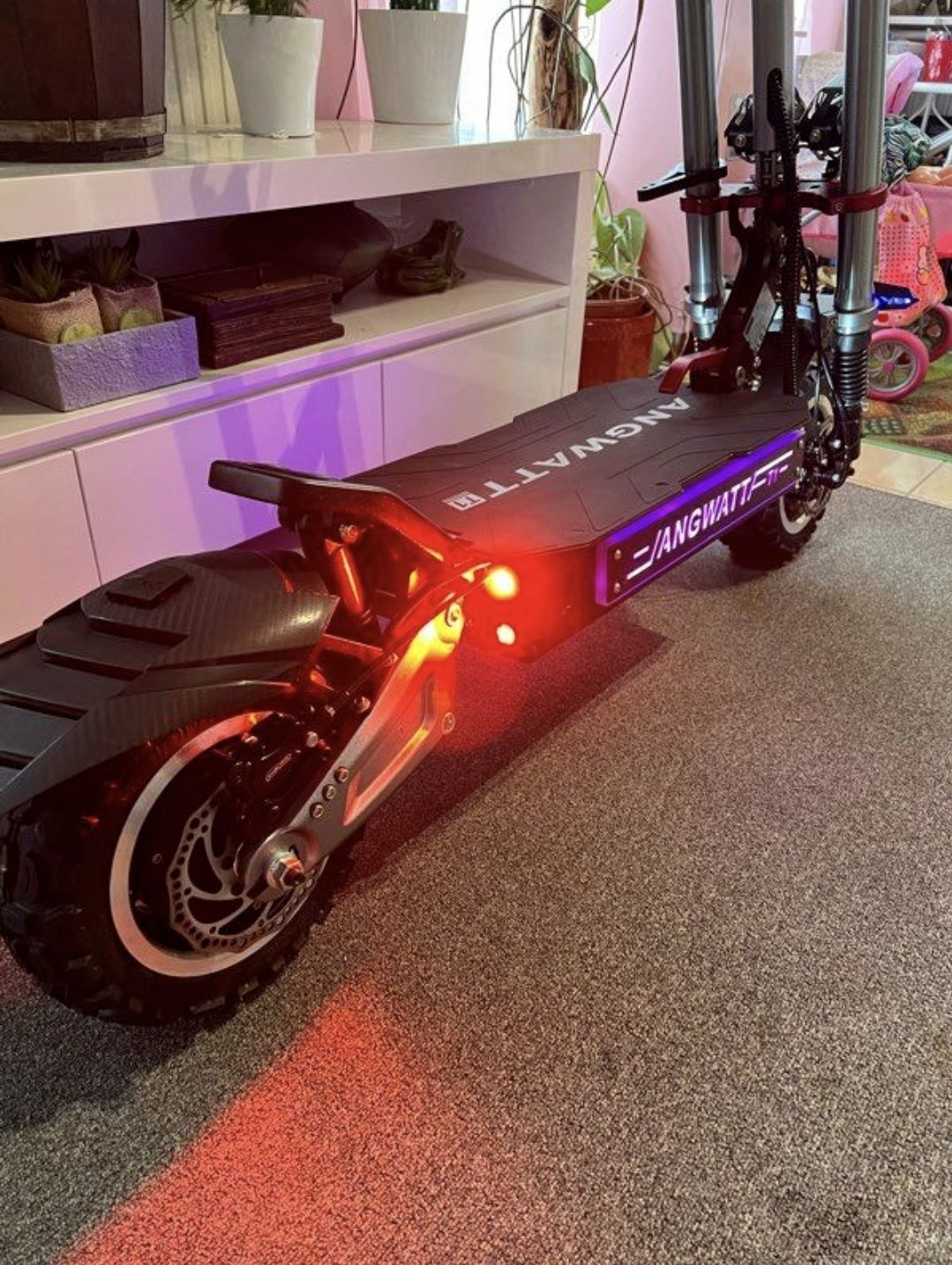ANGWATT T1 2.0 trotinete Elétrica 60V 6000W (2*3000W) roda11