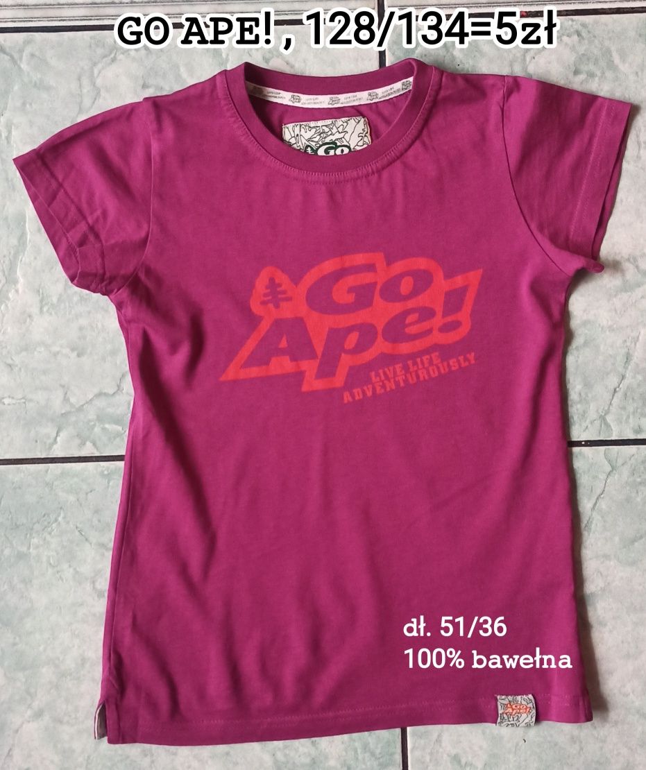 T-Shirt dziewczęcy go ape.