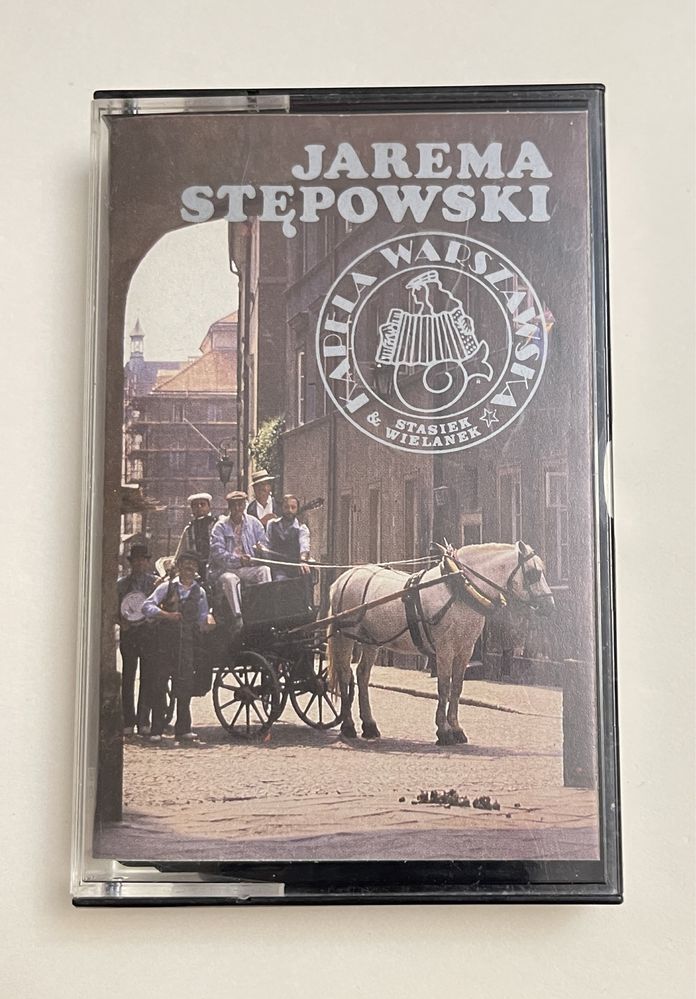 Jarema Stępowski Kapela Warszawska Dryndą po Warszawie kaseta audio