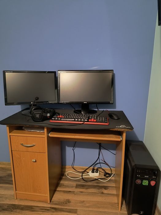 Komputer gamingowy i3 10100f RX 580 + komponenty