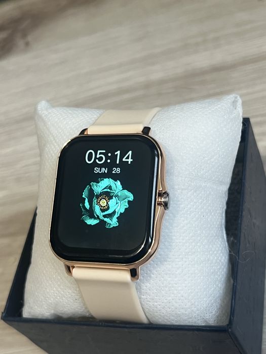 Stylowy smartwatch dla kobiet – rozmów,fitness, sen, puls, SMS