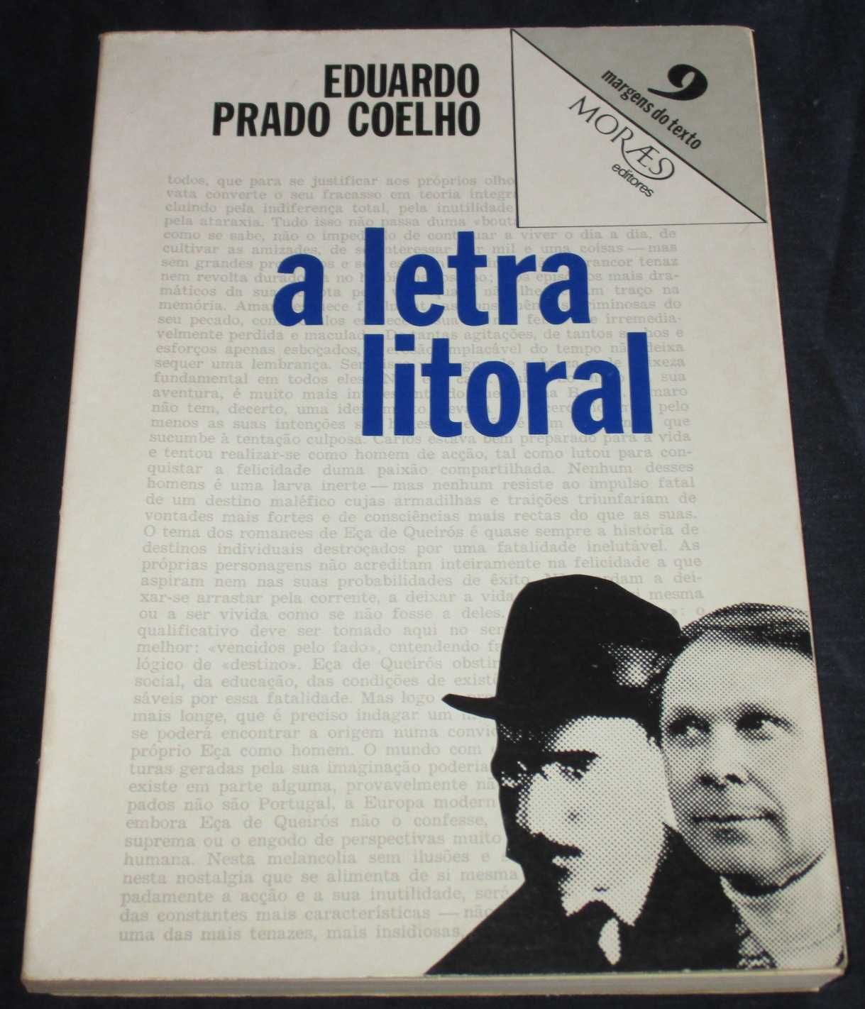 Livro A Letra Litoral Eduardo Prado Coelho