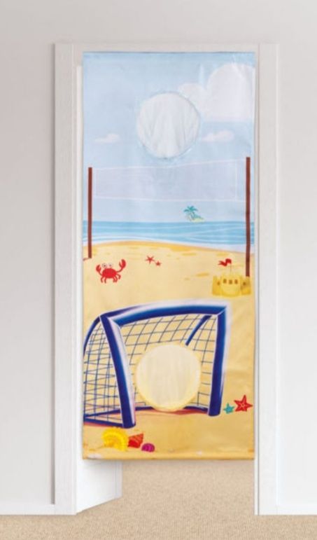 Playtive gra na drzwi piłka plażowa do zawieszenia bramka