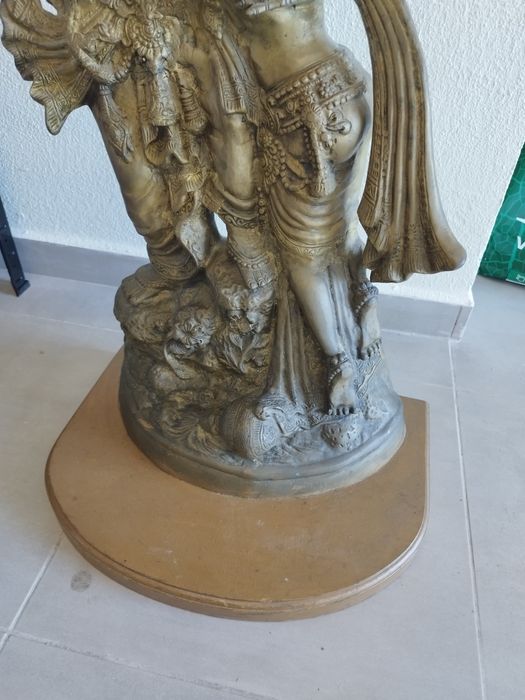 Estátua hindu em bronze