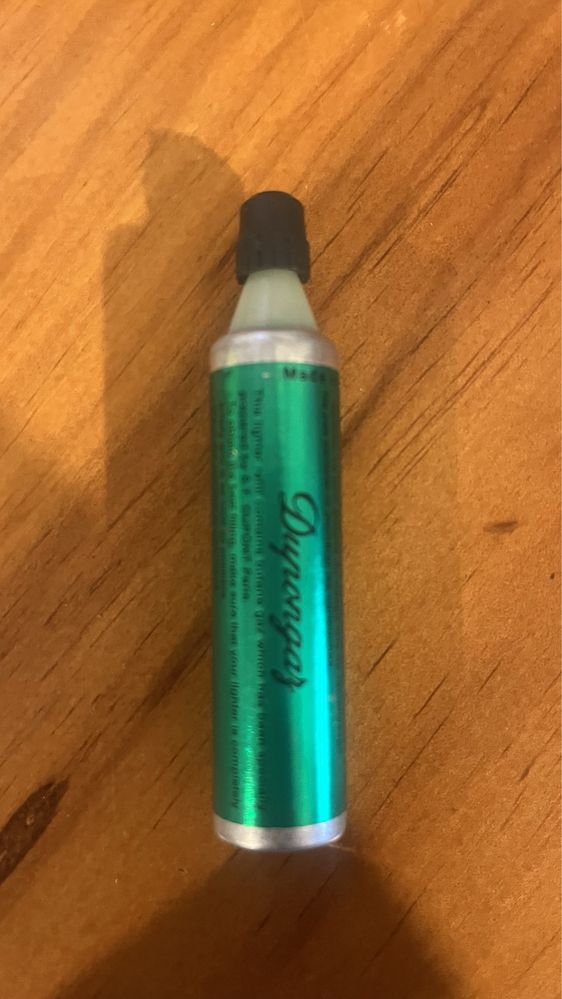 Dupont recargas isqueiro