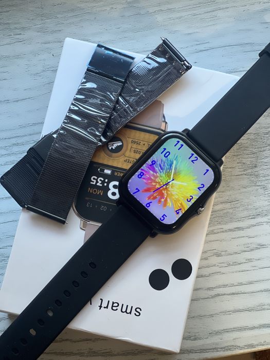 Smartwatch damski – nowy, z funkcją rozmów + 2 paski