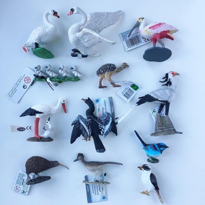 Коллекционная игрушка птица Шляйх Schleich пеликан