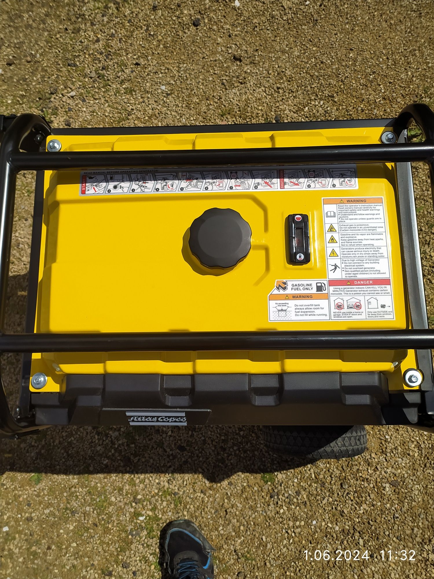 Agregat prądotwórczy Atlas Copco 6500
