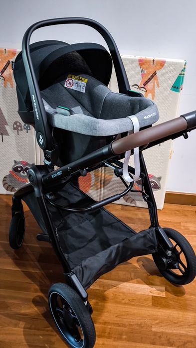 Trio Maxi Cosi Zelia S completo como novo