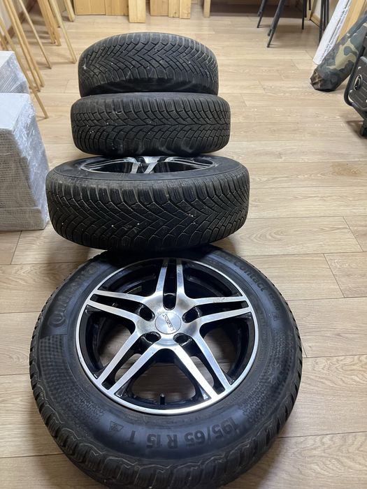 Диски з резиною Continental 195*65*15