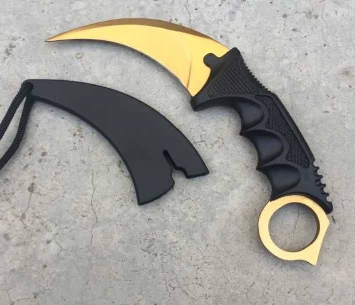 Nóż taktyczny typ karambit kosa pazur cs etu