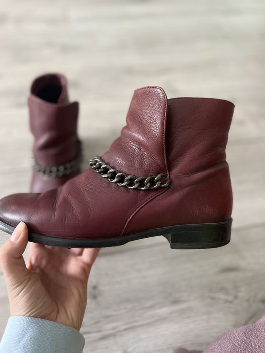 Шкіряні черевики