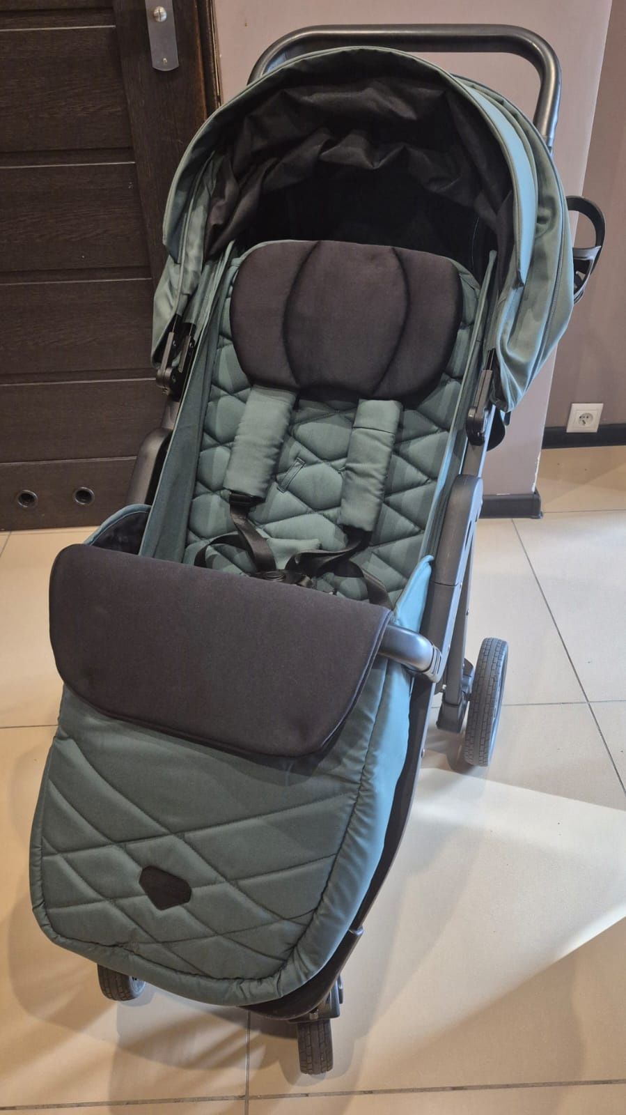 Wózek spacerowy eurocart flex black edition