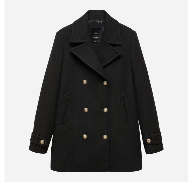 Шерстяне пальто Mango