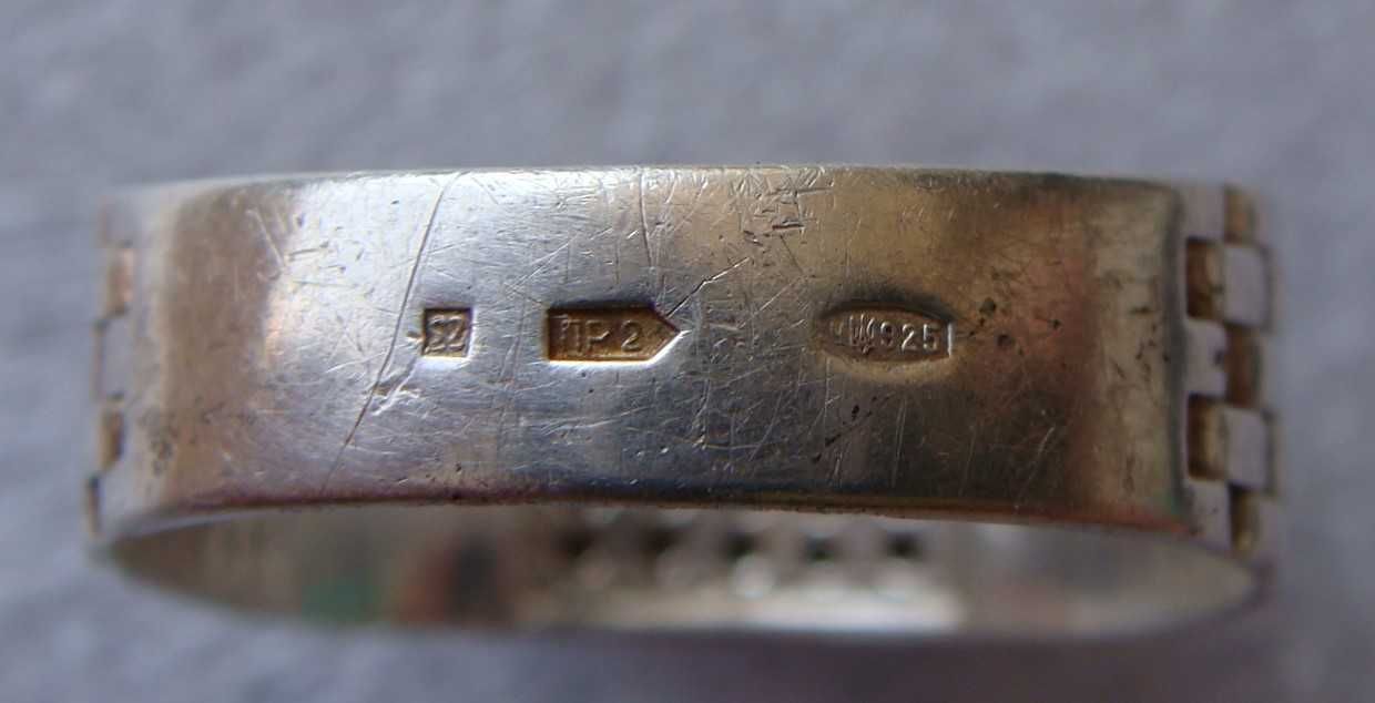 Кольцо мужское Diamant, серебро 925 пробы, р. 21