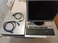 Computador Monitor e Teclado