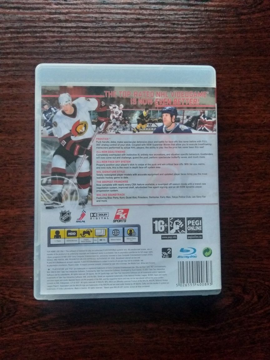 Gra NHL2k na PS3