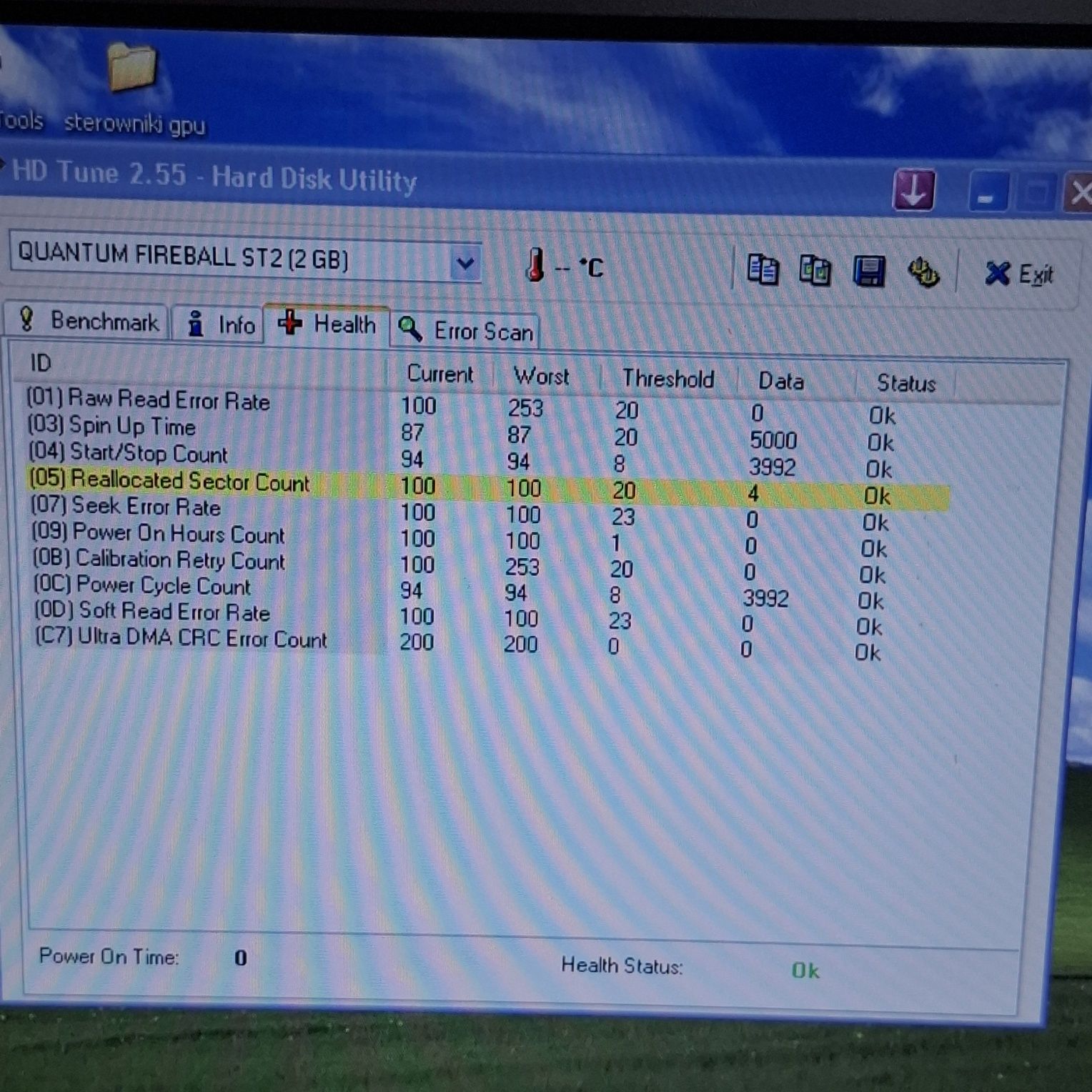 Dysk HDD 3.5" QUANTUM FIREBALL ST 2.1gb IDE/ATA Optimus retro