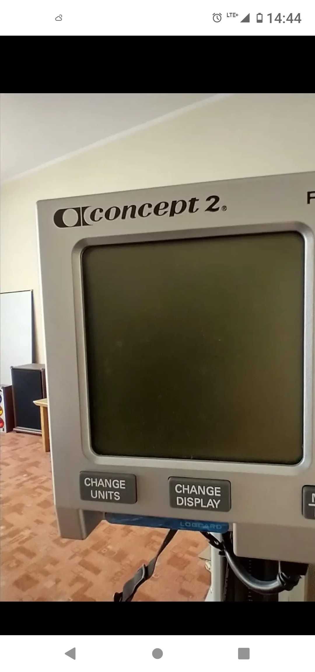 Wioślarz ergometr concept 2 pm4