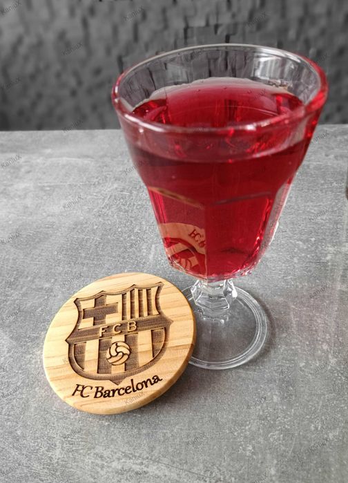 Drewniane podkładki pod napoje Unikatowe idealne na prezent święta