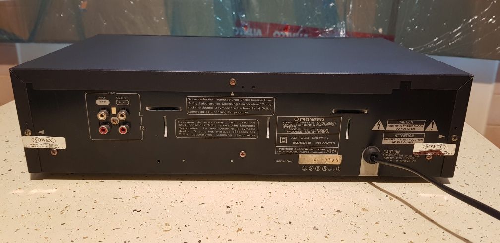 Deck Magnetofon Pioneer CT-1180W