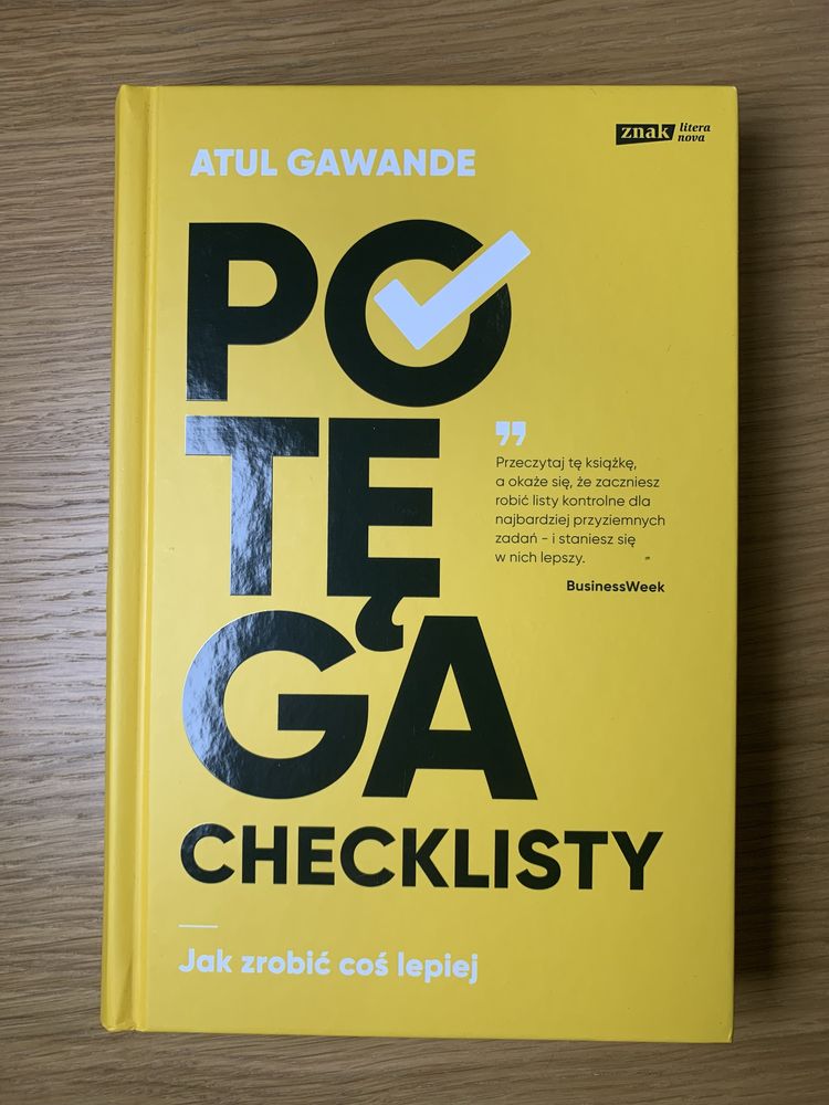 Potęga checklisty Atul Gawande