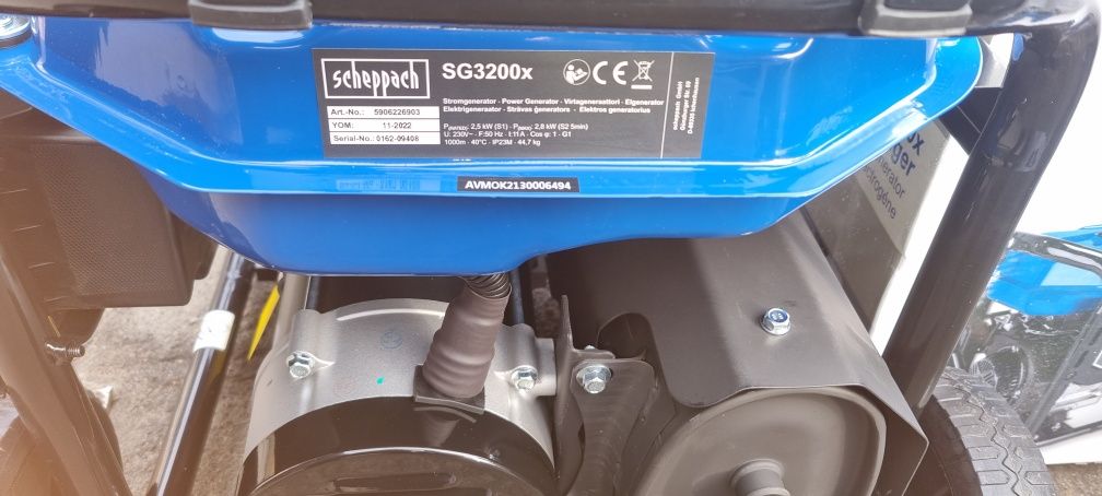 Бензогенератор "Scheppach SG3200x"