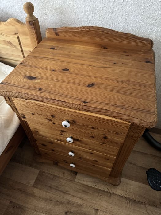 Mała komoda sosnowa lita sosna sypialnia sosnowa meble sosnowe