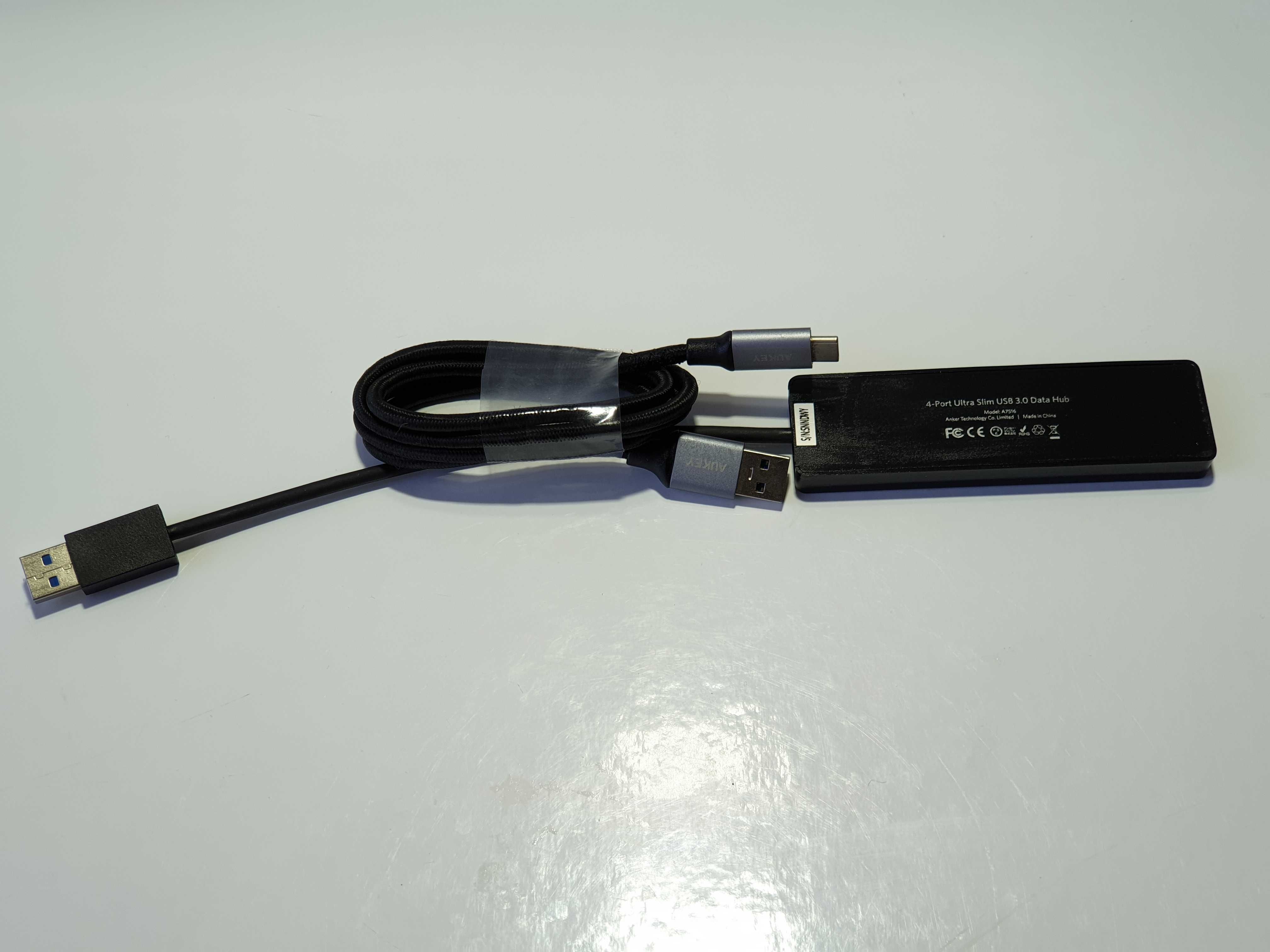 USB C Hub, 4-портовий адаптер USB 3.0 Anker