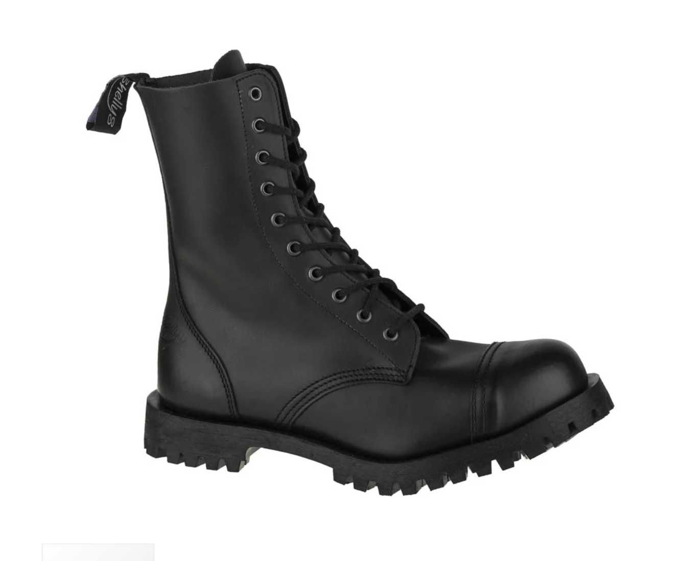 Buty męskie skórzane GLANY / TRZEWIKI - PROTEKTOR -raz ubrane- r. 44,5