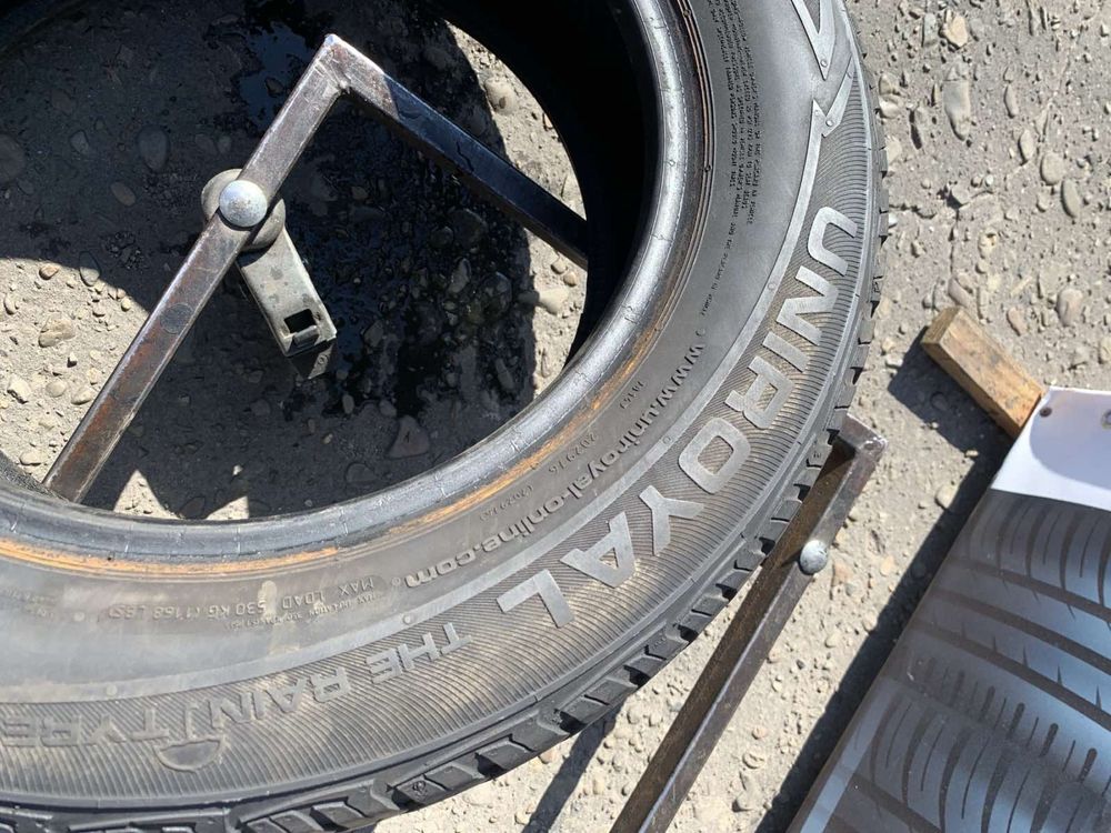 Шини 185/65 R14 Uniroyal  пара літо 2022 рік 7,5 мм